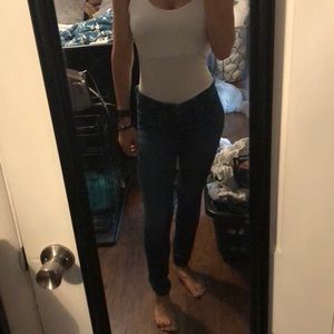 American eagle low rise skinnies